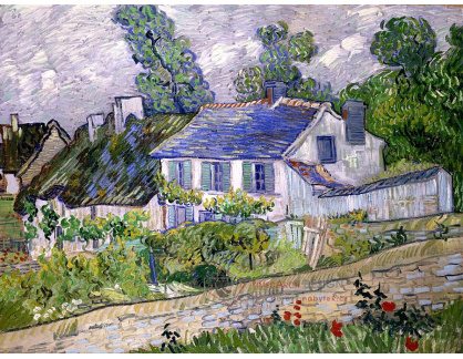 VR2-148 Vincent van Gogh - Domy v Auvers