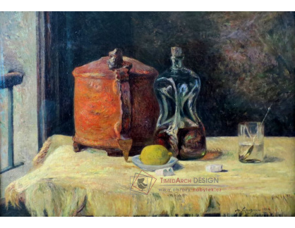 R9-282 Paul Gauguin - Zátiší s konvicí