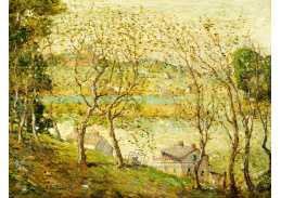 KO III-105 Ernest Lawson - Jarní čas u řeky Harlem