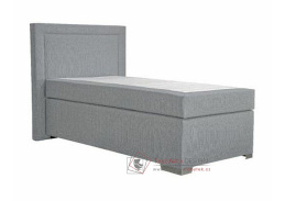 SAMMY, čalouněná postel 90x200cm box-spring, výběr provedení