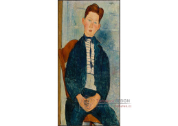 D-8418 Amedeo Modigliani - Chlapec v pruhovaném svetru