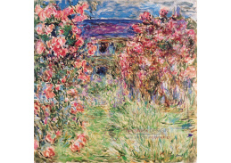 VCM 89 Claude Monet - Dům uprostřed růží