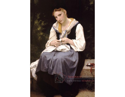 R15-71 Adolph William Bouguereau - Mladá pracovnice