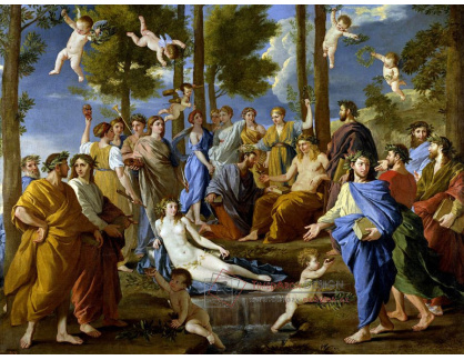 VF146 Nicolas Poussin - Parnassus