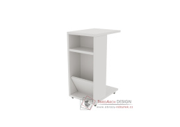 FILINTA, příruční stolek, bílá
