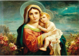 DDSO-5025 Hans Zatzka - Madonna s dítětem