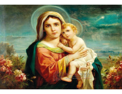 DDSO-5025 Hans Zatzka - Madonna s dítětem