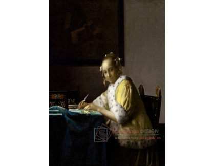 DDSO-2833 Johannes Vermeer - Dáma při psaní