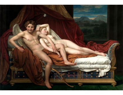 D-7309 Jacques-Louis David - Amor a Psyche