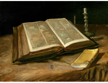 VR2-203 Vincent van Gogh - Zátiší s knihou