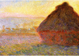 VCM 19 Claude Monet - Stoh sena za východu slunce