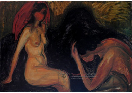 VEM13-138 Edvard Munch - Muž a žena