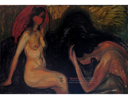 VEM13-138 Edvard Munch - Muž a žena