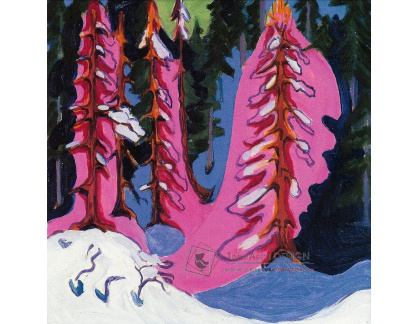 VELK 111 Ernst Ludwig Kirchner - Na okraji lesa