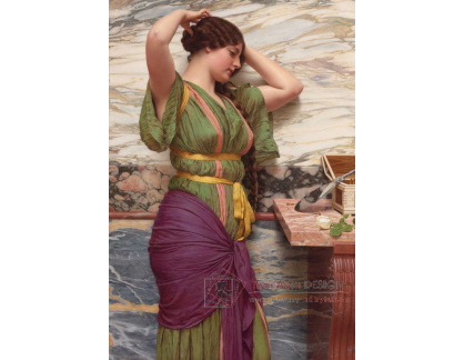 SO VII-451 John William Godward - Zrcadlo