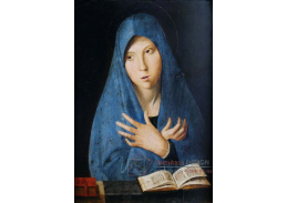 SO VII-32 Antonello da Messina - Zvěstování Panny Marie