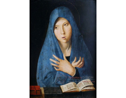 SO VII-32 Antonello da Messina - Zvěstování Panny Marie