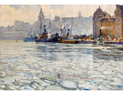 SO XIV-442 Gunnar Widforss - Lodě v přístavu