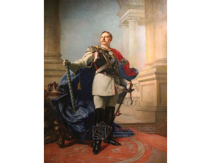 A-4993 Max Koner - Portrét císaře Wilhelma II