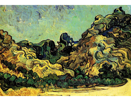 VR2-50 Vincent van Gogh - Horská krajina v Saint-Remy