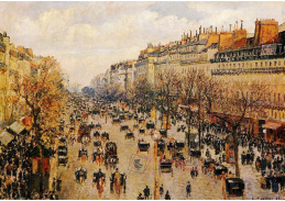 VCP-119 Camille Pissarro - Boulevard Montmartre odpoledne