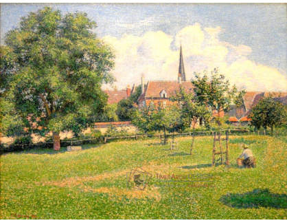 VCP-314 Camille Pissarro - Dům pro neslyšící ženy v Eragny