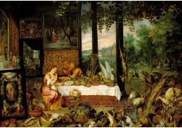 BRG-133 Jan Brueghel a Peter Paul Rubens - Alegorie chuti