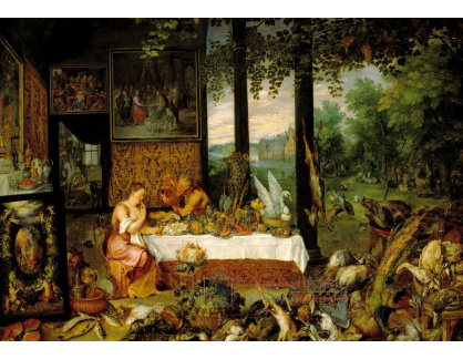 BRG-133 Jan Brueghel a Peter Paul Rubens - Alegorie chuti