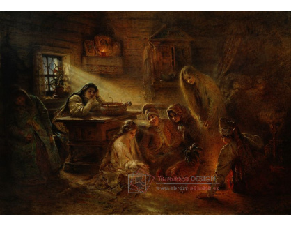 DDSO-1744 Konstantin Makovsky - Věštění