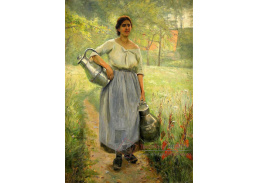 VSO1434 Elisabeth Keyser - Francouzská hospodyně s mlékem