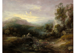 A-1836 Thomas Gainsborough - Horská krajina s mostem