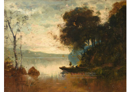 A-7024 Jean-Baptiste Camille Corot - Vzpomínka na Rivu