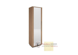 ALIZA, předsíňová skříň, bříza / zrcadlo