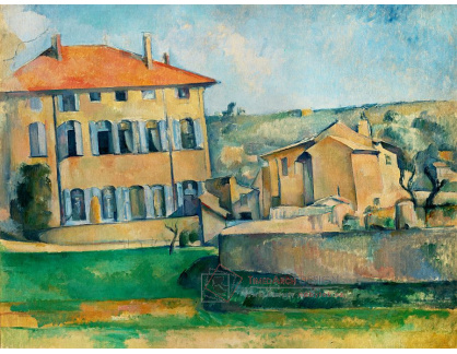 D-6172 Paul Cézanne - Dům v Aix-en-Provence