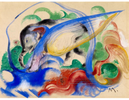 D-8151 Franz Marc - Pohádkové zvíře