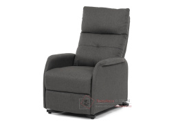TV-5482 GREY2, křeslo elektricky polohovatelné, látka šedá